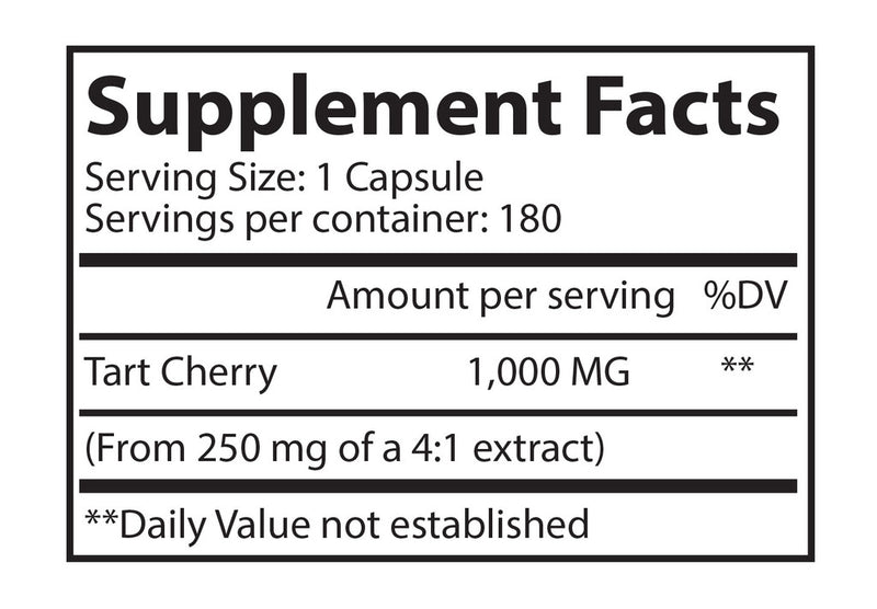 Tart Cherry 1000MG