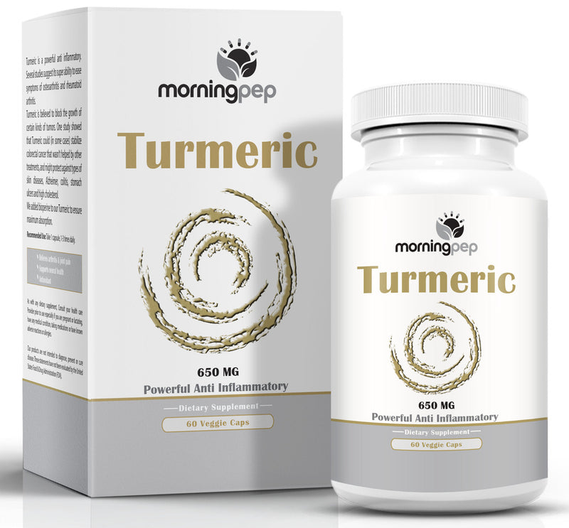 Turmeric Curcumin 650mg Supplement